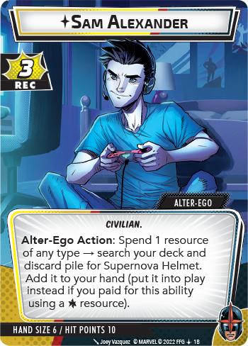 Marvel Champions : The Card Game - Nova Hero Pack